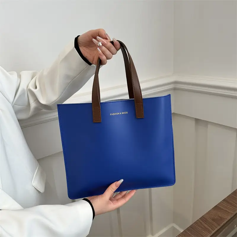 White Korean Style Women's Tote Bag 2024 - Image 9