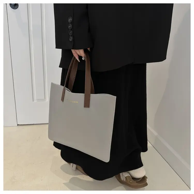 White Korean Style Women's Tote Bag 2024 — feature 19