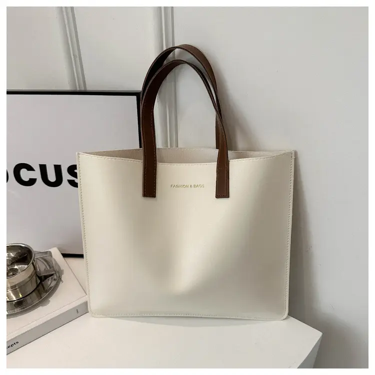 White Korean Style Women's Tote Bag 2024 — feature 31