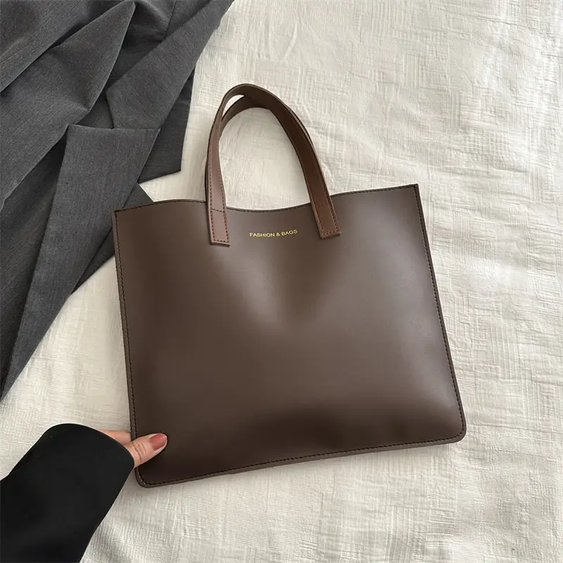 White Korean Style Women's Tote Bag 2024 - Image 3