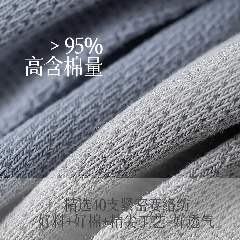 Spring and Summer Pure Cotton Socks Men's Summer Antibacterial Mesh Breathable Thin Cotton Sports Sweat-Absorbing Business Stockings
