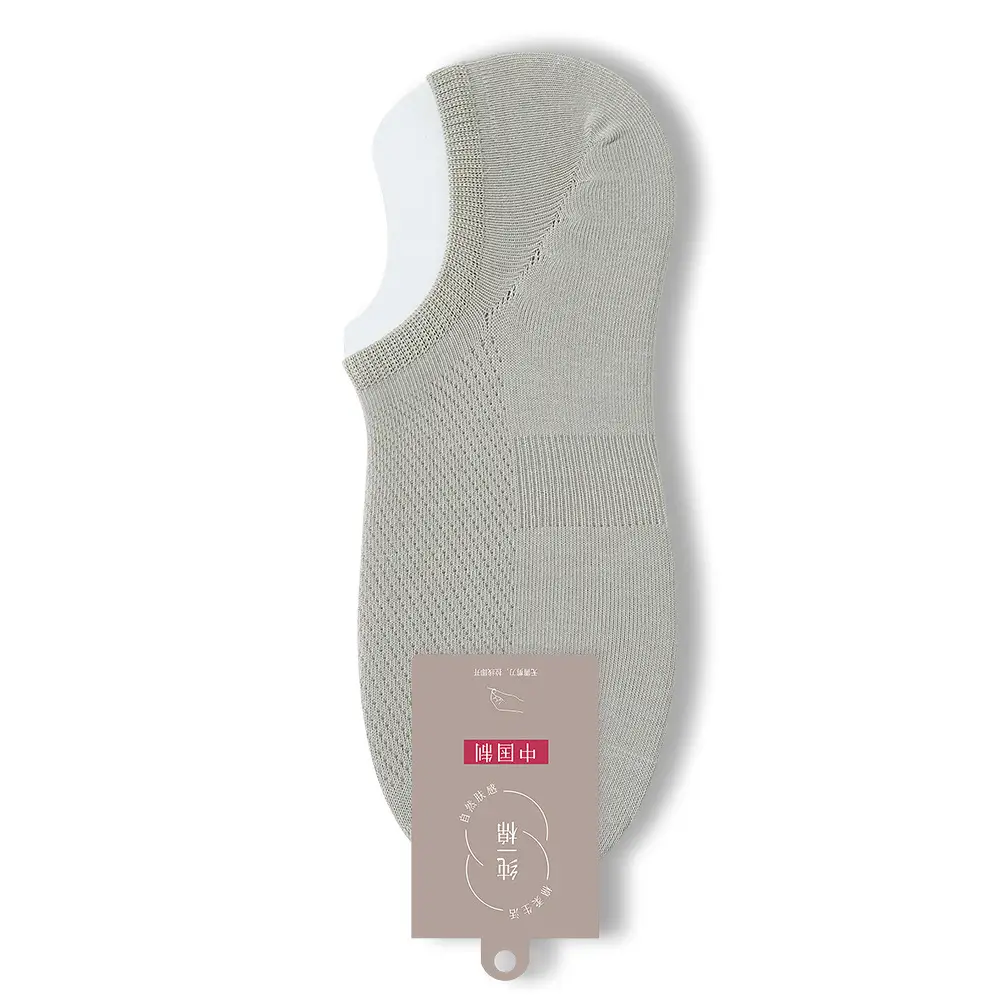 Spring and Summer Pure Cotton Socks Men's Summer Antibacterial Mesh Breathable Thin Cotton Sports Sweat-Absorbing Business Stockings