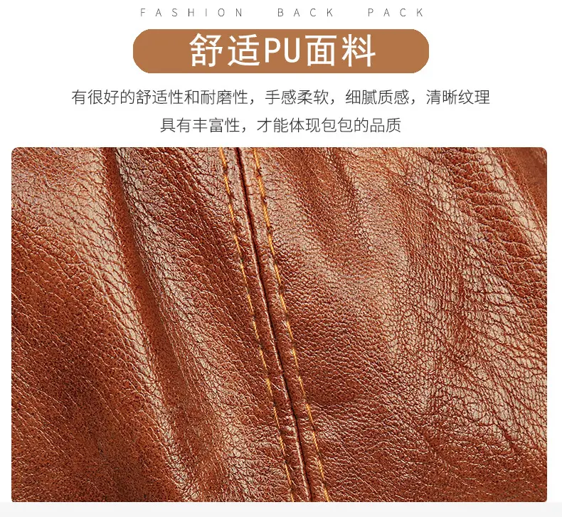Brown Leather Crossbody Bag with Detachable Strap — feature 7