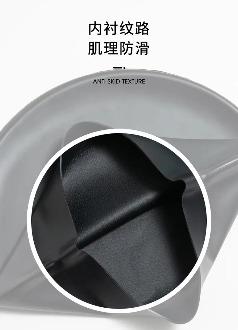 Adult silicone swimming cap men's and women's solid color Jie Jia same color color plus size Swimming cap manufacturer in stock plus LOGO — feature 8