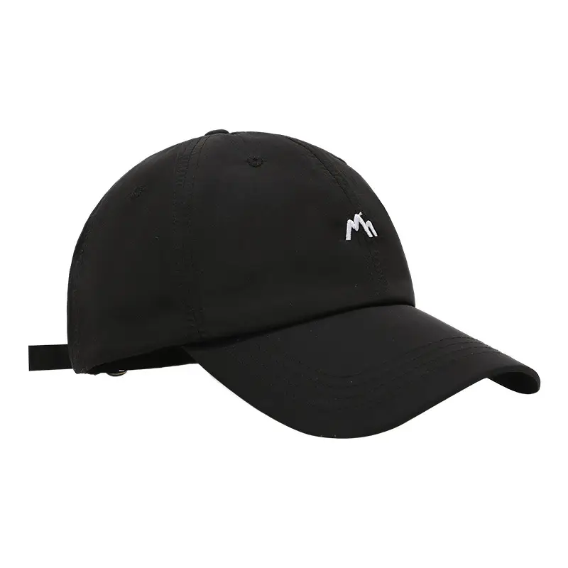 Men Embroidered Hiking Cap Blue Large