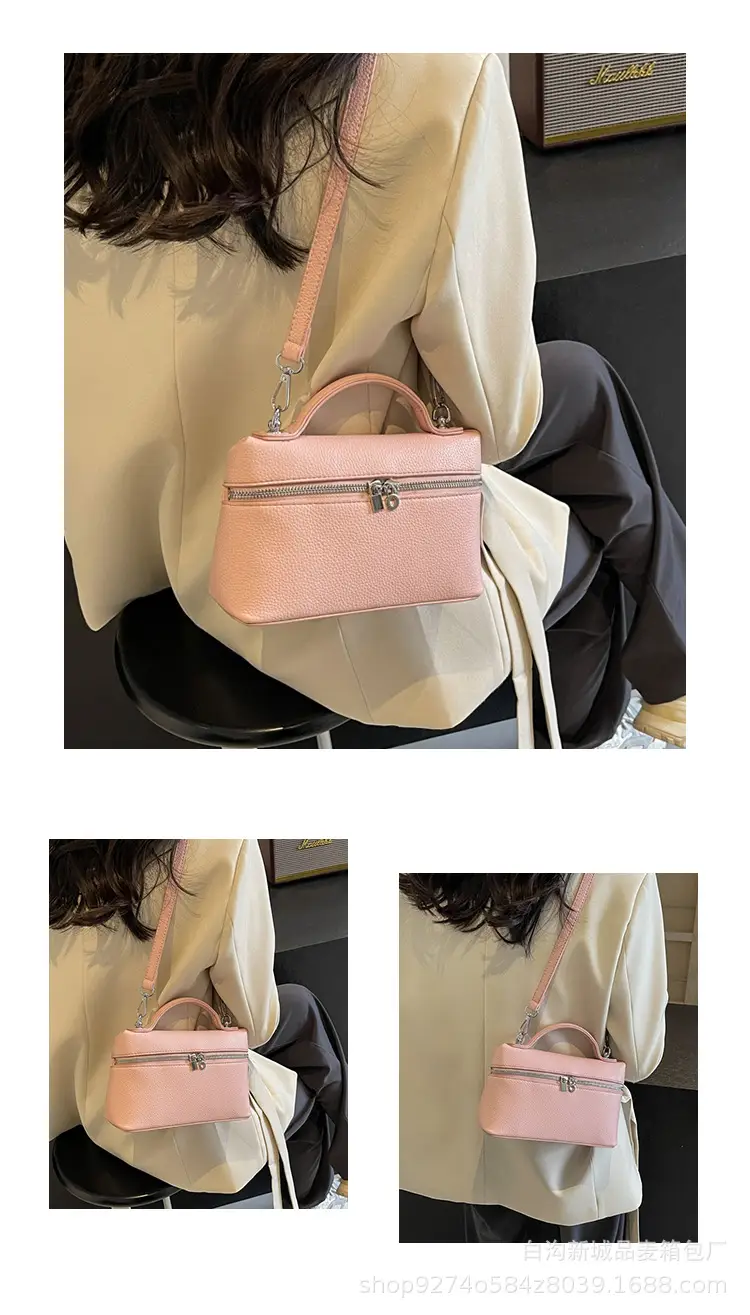 Women's Brown Leather Shoulder Bag 2026 New Style — feature 11