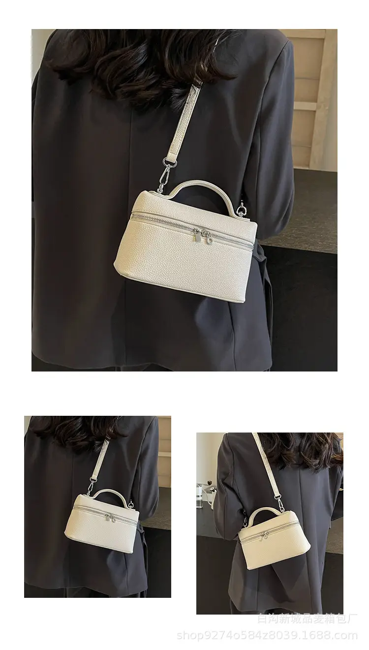 Women's Brown Leather Shoulder Bag 2026 New Style — feature 12