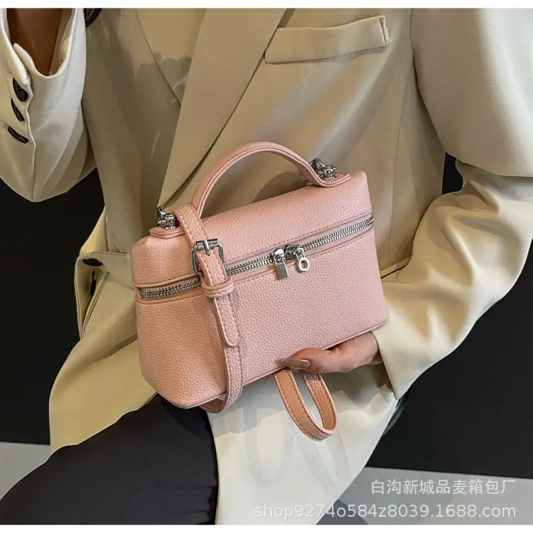 Women's Brown Leather Shoulder Bag 2026 New Style — feature 31