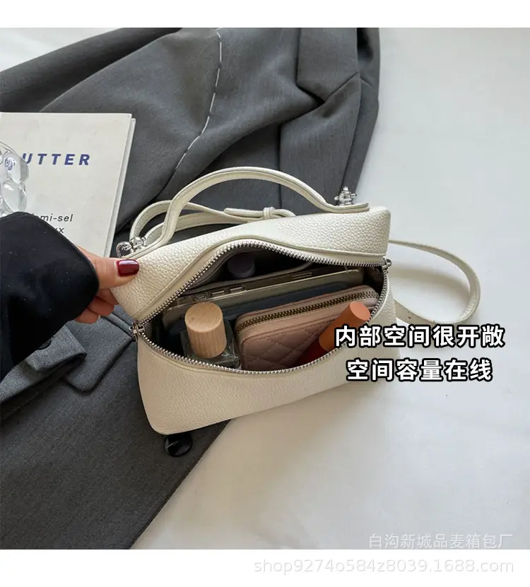 Women's Brown Leather Shoulder Bag 2026 New Style — feature 8