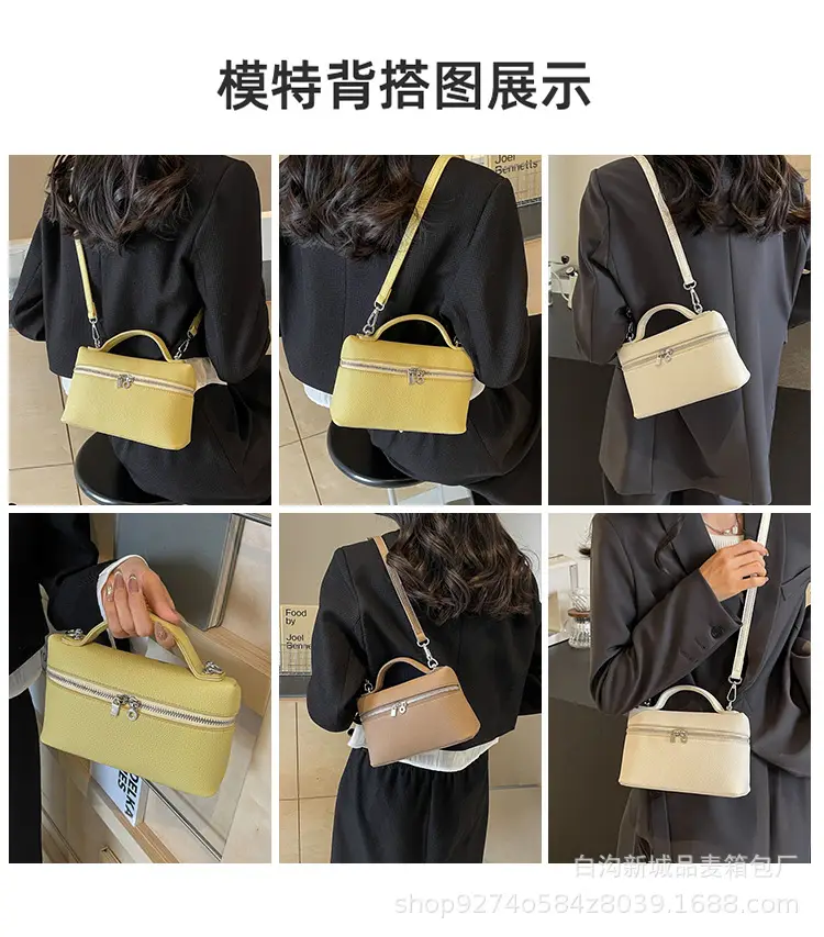 Women's Brown Leather Shoulder Bag 2026 New Style — feature 9