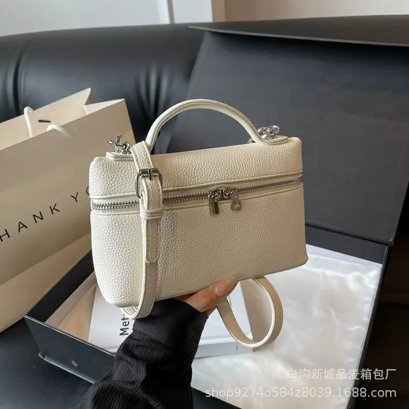 Women's Brown Leather Shoulder Bag 2026 New Style - Image 2