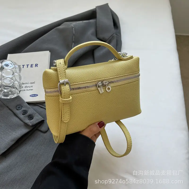 Women's Brown Leather Shoulder Bag 2026 New Style - Image 4
