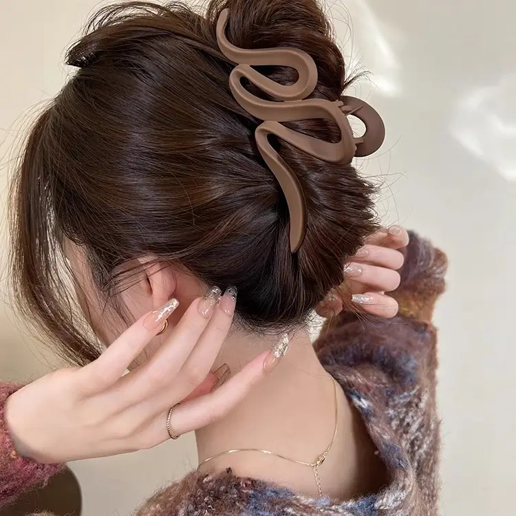 Frosted Shark Clip Hairpin for Women 2024 - Image 7
