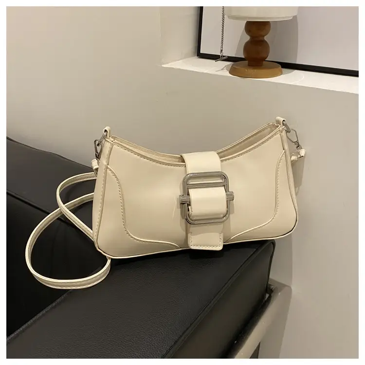 Women's Square Shoulder Messenger Bag Pink Black Brown — feature 25