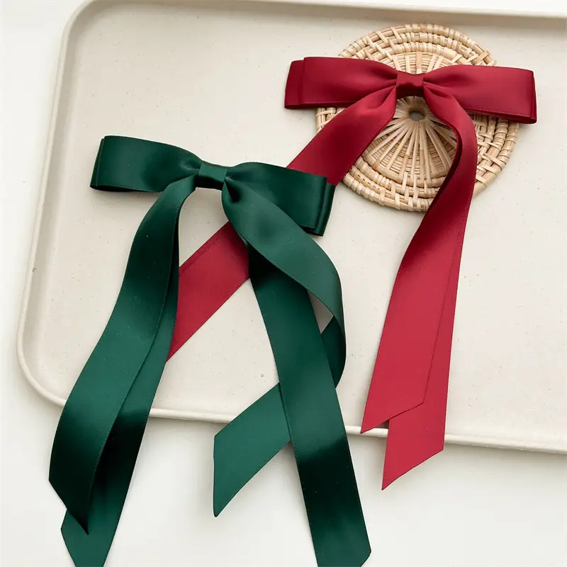 Cross-Border Bow Ribbon Hairpin for Long Hair — feature 13