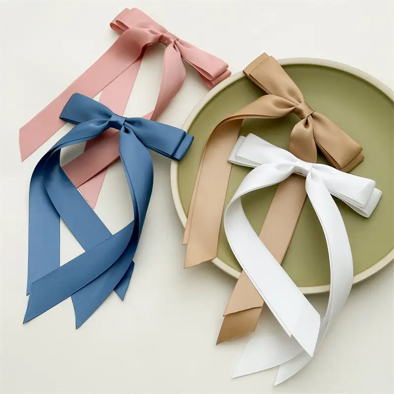 Cross-Border Bow Ribbon Hairpin for Long Hair — feature 15