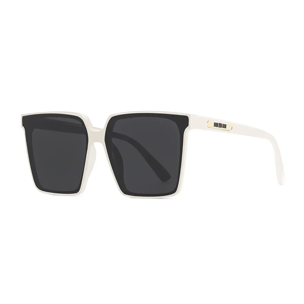 Korean Style Square Sunglasses for Men Large Frame - Image 2