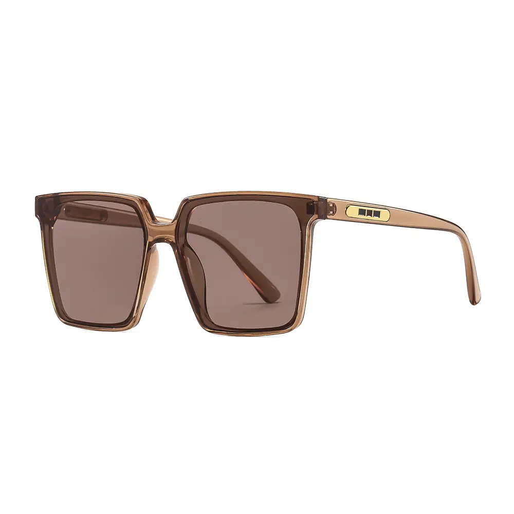 Korean Style Square Sunglasses for Men Large Frame - Image 4