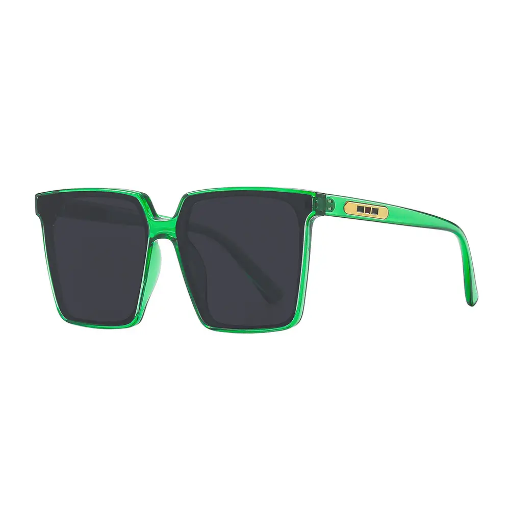 Korean Style Square Sunglasses for Men Large Frame - Image 5