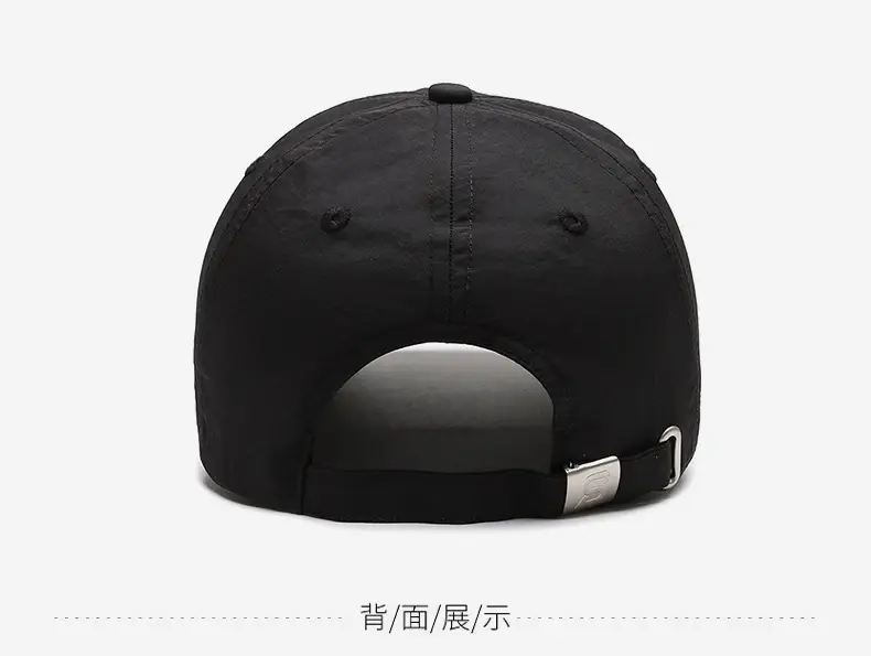 Men Women Baseball Cap Black Light Gray Navy Beige — feature 12