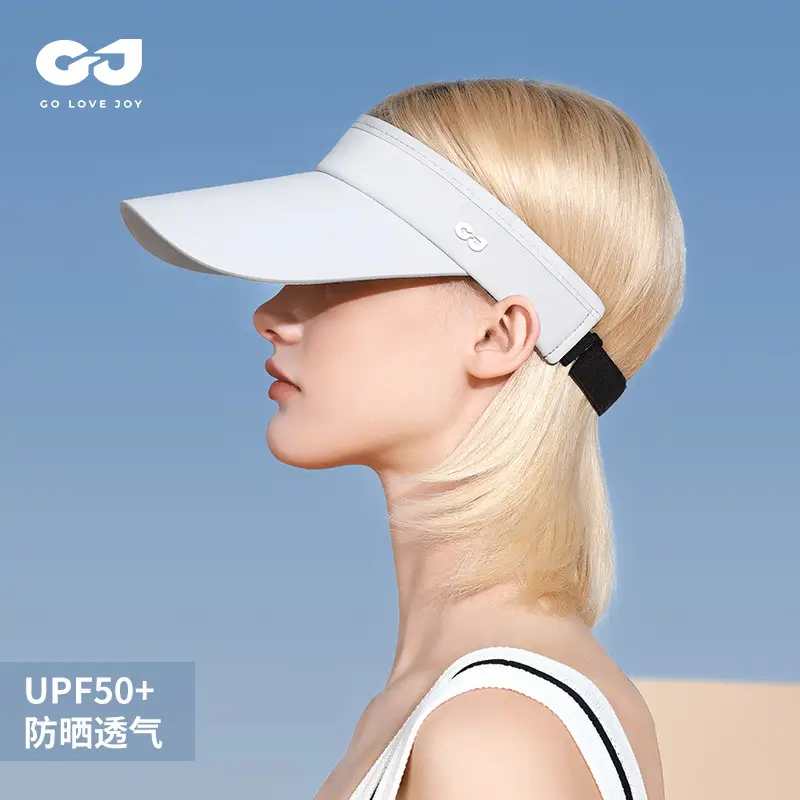 UV50+ Women Sun Hat White Breathable Outdoor Sports - Image 3