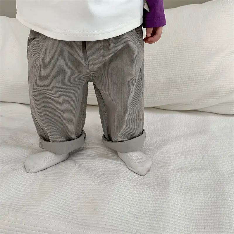 Kids Alphabet Sweatshirt Set Spring Coat T-Shirt Long Pants Boys Korean Style