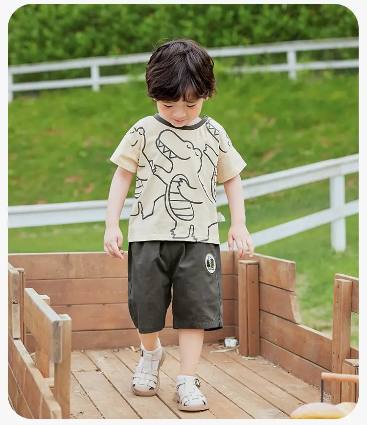 Pure Cotton Baby T-Shirt Summer Boys Girls — feature 12