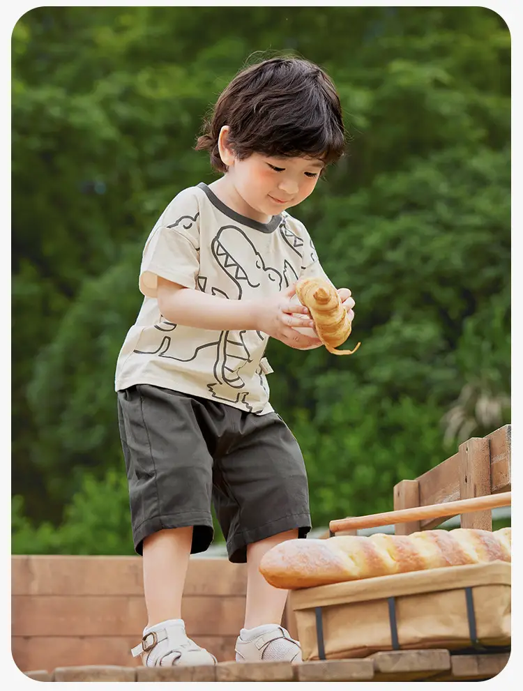 Pure Cotton Baby T-Shirt Summer Boys Girls — feature 13
