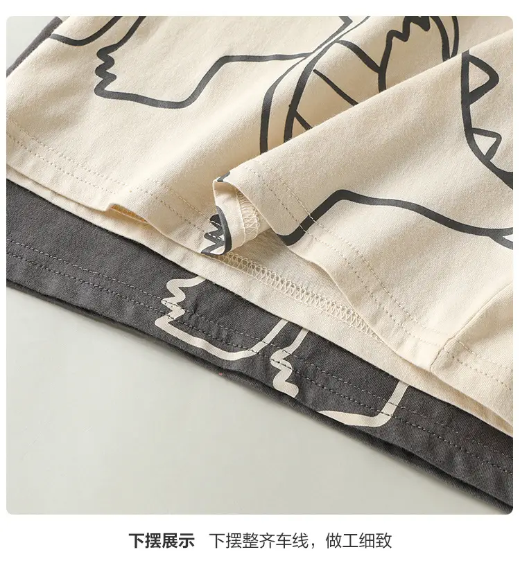 Pure Cotton Baby T-Shirt Summer Boys Girls — feature 18