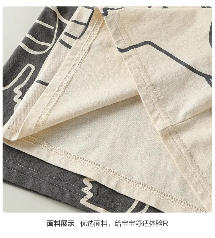 Pure Cotton Baby T-Shirt Summer Boys Girls — feature 19