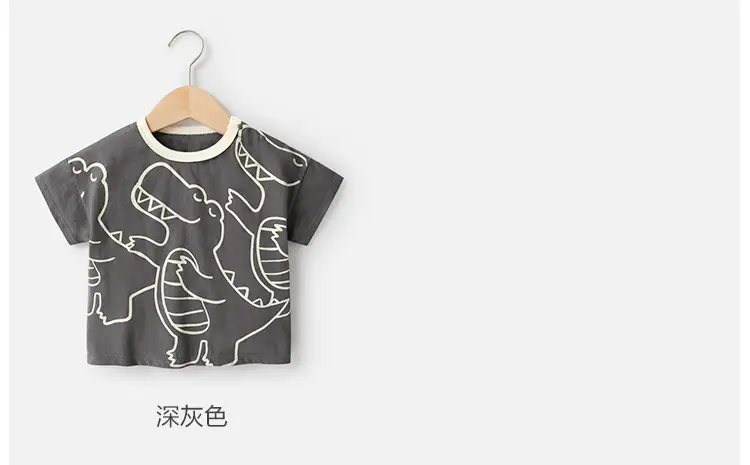 Pure Cotton Baby T-Shirt Summer Boys Girls — feature 9