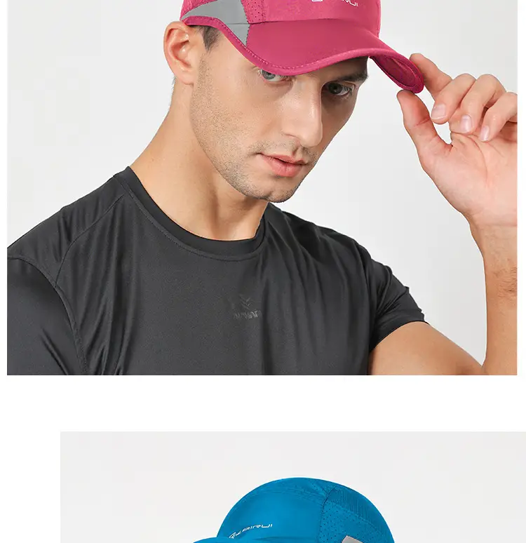 Men's Grey Mesh Baseball Cap with Logo — feature 15
