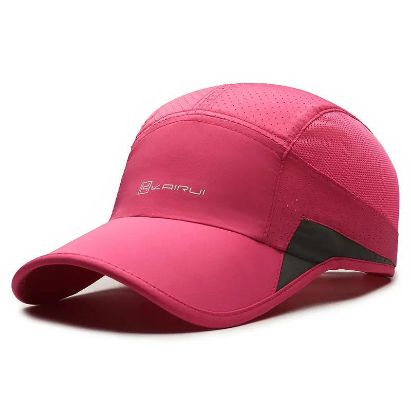 Men's Grey Mesh Baseball Cap with Logo - Image 4