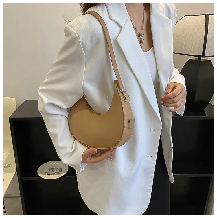 Women French Niche Shoulder Bag Brown 2022 β feature 10