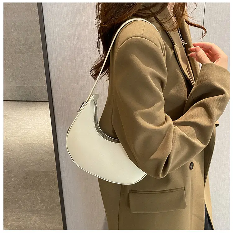 Women French Niche Shoulder Bag Brown 2022 β feature 20