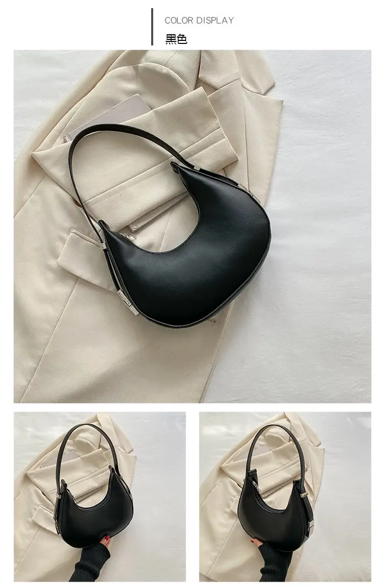 Women French Niche Shoulder Bag Brown 2022 β feature 24