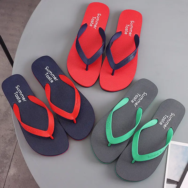 Flip-Flops Men's Flip-Flops Summer New Beach Slippers Casual Breathable Comfortable Flip-Flops Youth Sandals - Image 8