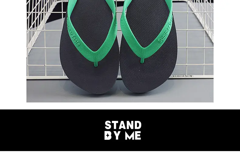 Flip-Flops Men's Flip-Flops Summer New Beach Slippers Casual Breathable Comfortable Flip-Flops Youth Sandals — feature 11