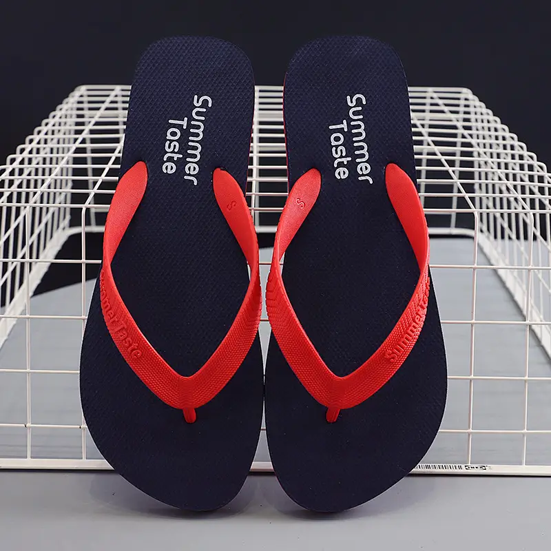 Flip-Flops Men's Flip-Flops Summer New Beach Slippers Casual Breathable Comfortable Flip-Flops Youth Sandals - Image 5