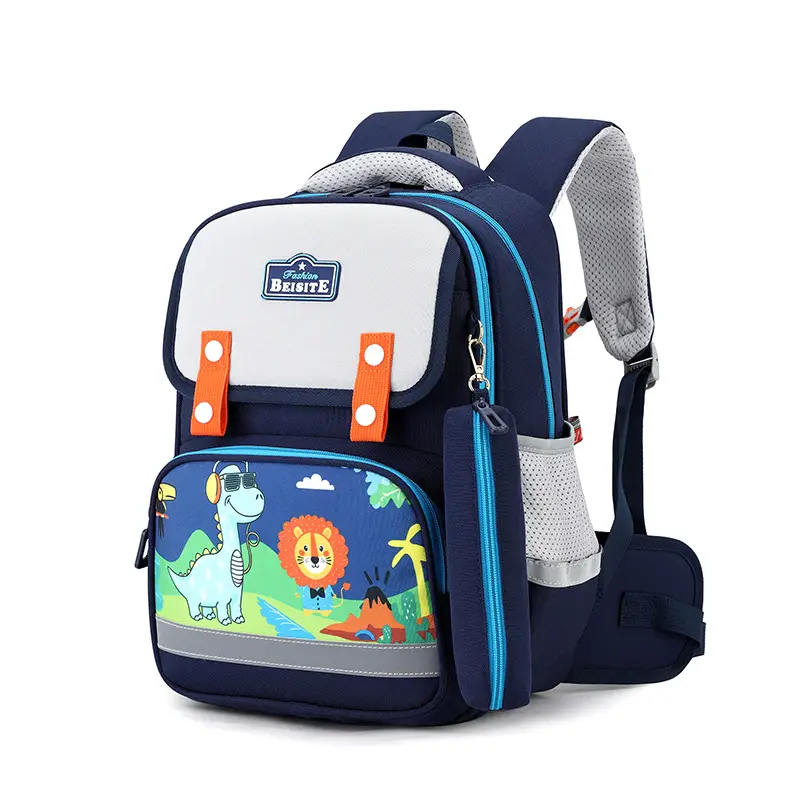 Primary School Students' 1-3 Grade Schoolbag Ridge Protector Backpack Children's Student Lightweight Reducer Schoolbag Shaodong Schoolbag