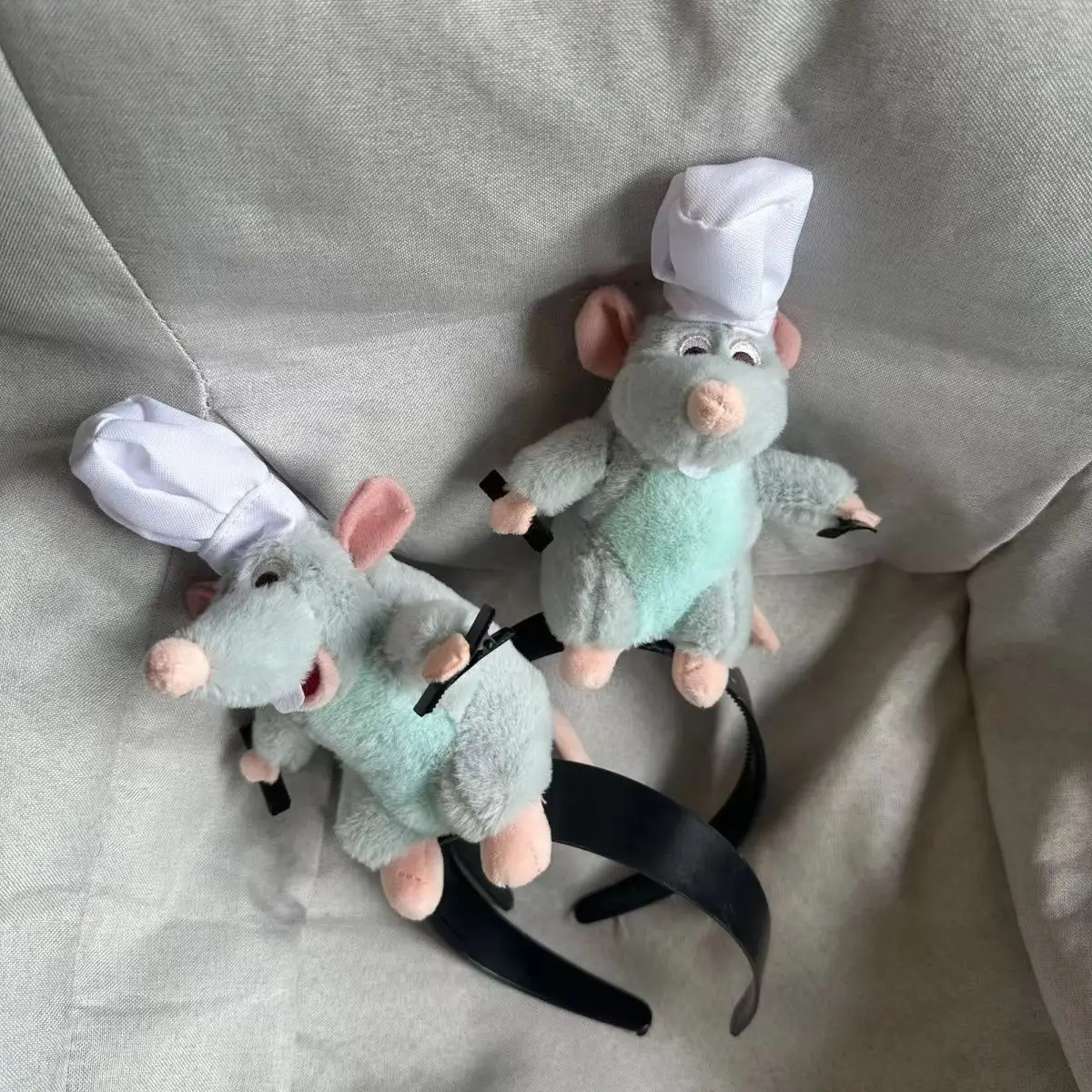 Baby Rattle King Headbands with Little Mouse Design — feature 1
