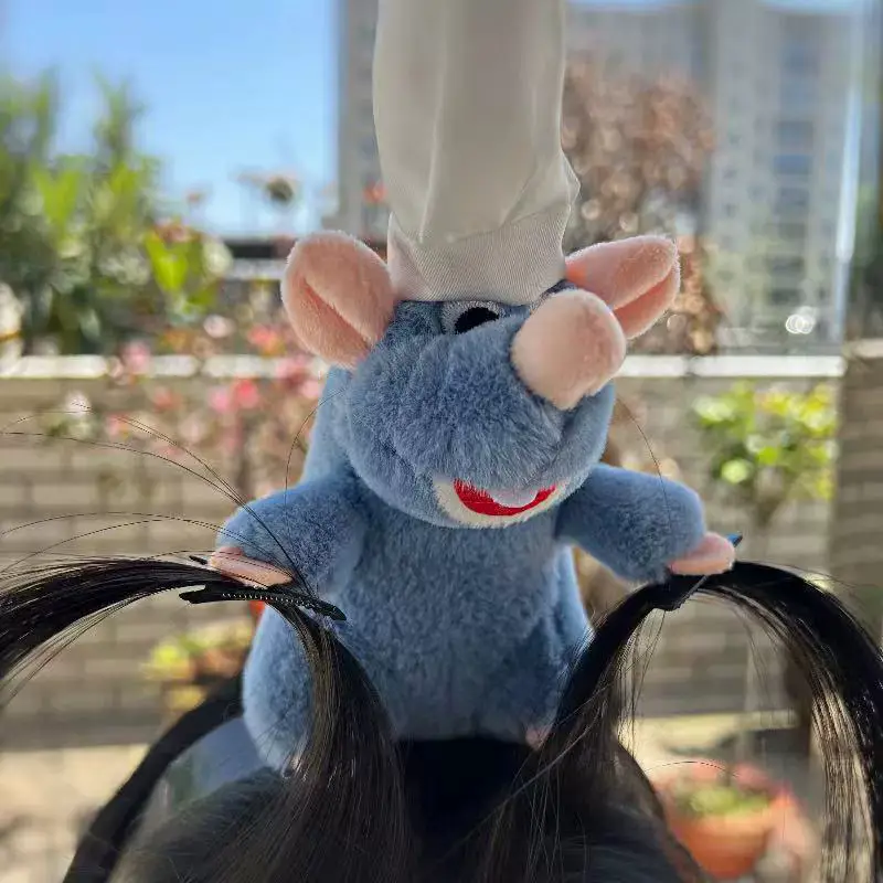 Baby Rattle King Headbands with Little Mouse Design - Image 2