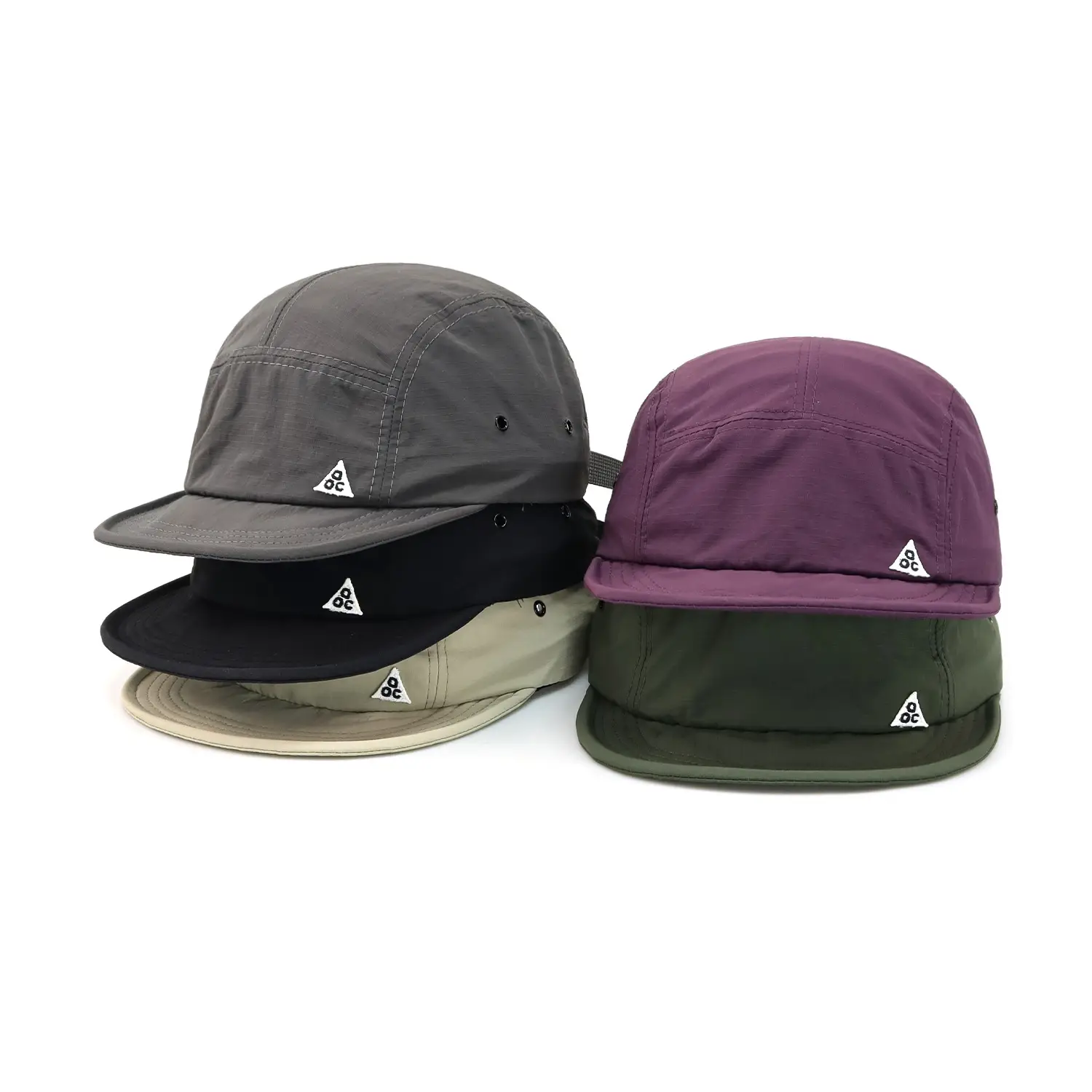 Japanese Style Embroidered Cap for Men Women Soft Brim 5-Piece - Image 7