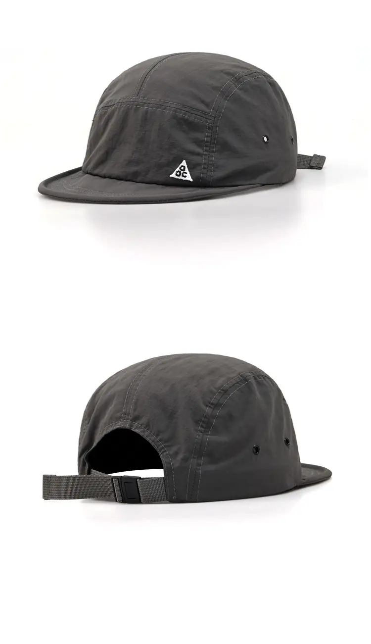 Japanese Style Embroidered Cap for Men Women Soft Brim 5-Piece — feature 7
