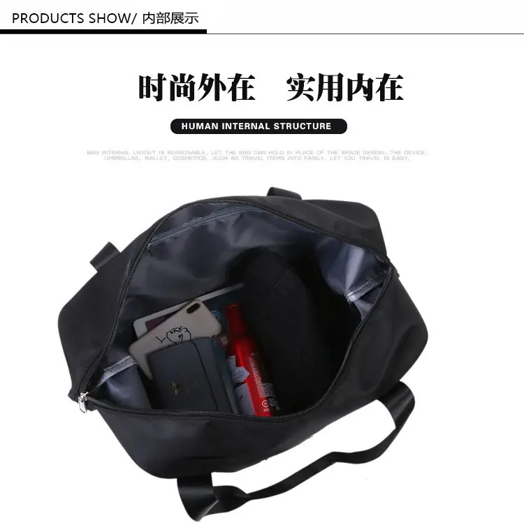 Large Capacity Dry Wet Sports Yoga Fitness Bag — feature 24