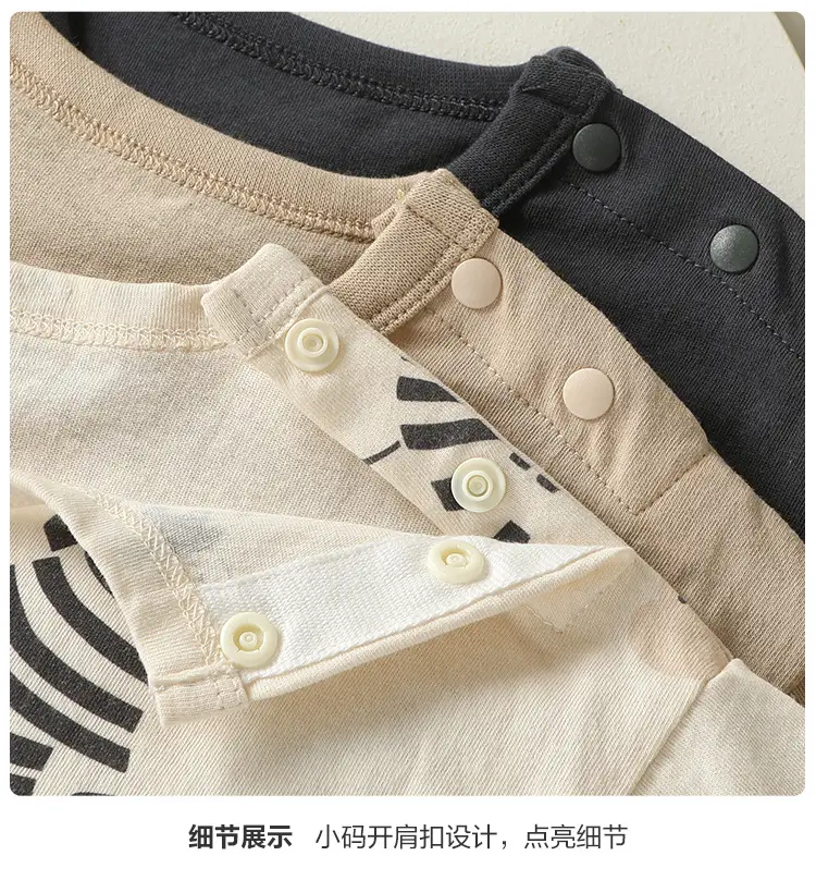 Baby Cotton T-Shirt Light Blue Summer Boys Girls — feature 13