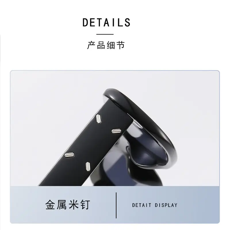 Korean Style Metal Ring Sunglasses for Women