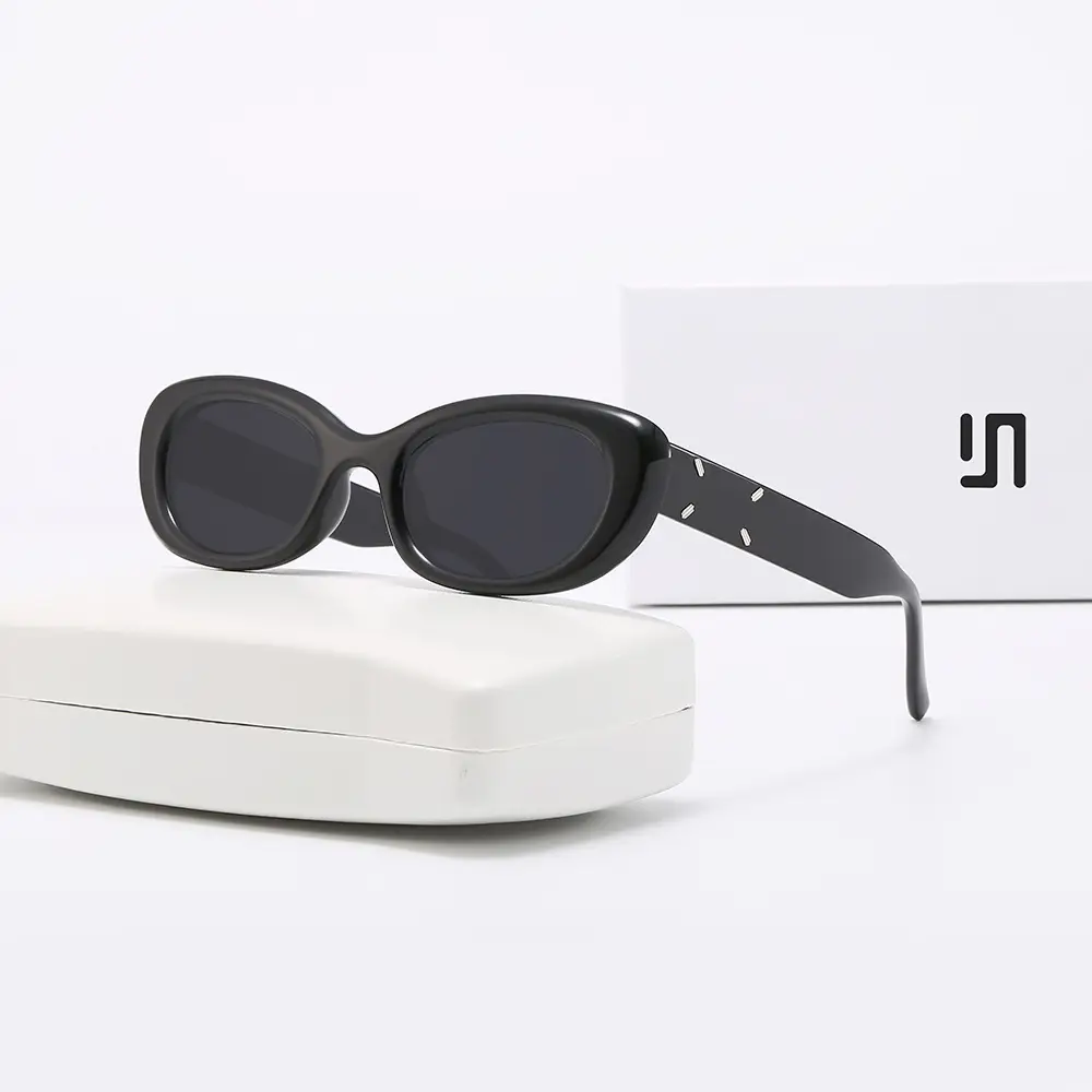 Korean Style Metal Ring Sunglasses for Women