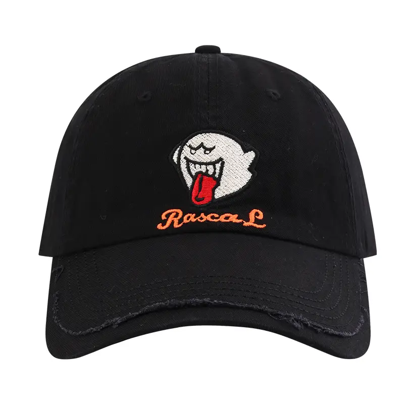 Women's Korean Embroidered Peaked Cap Sun-Proof Wide Brim - Image 11