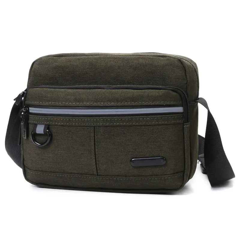 Men's Black Casual Crossbody Shoulder Bag 2024 - Image 3